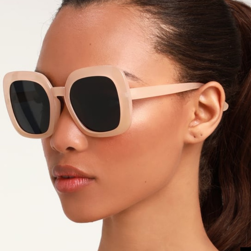 NEW Nude Color Sunglasses